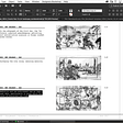 InDesign storyboard templates