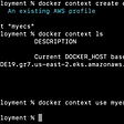 Deploy Docker container in ECS using docker compose