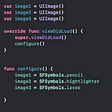 Utilizing Enumerations in Swift for image assets.