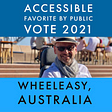 WHEELEASY WINS THE ACCESSIBLE TRAVEL FOUNDATION AWARDS OF EXCELLENCE 2021.