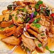 泰式燒豬頸肉食譜 Thai Grill Pork neck salad Recipe