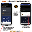 How to Install StriderNG App