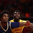 Maryland pulls away from George Washington late in 71–64 win
