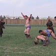 Riding and wrestling with Mongolia’s dinosaurs