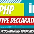 PHP — P48: Type Declarations