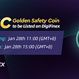 [New Coin Listing] Golden Safety Coin(GDSC) to Be Listed on DigiFinex