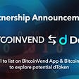 BitcoinVend announce a new partnership with DAFI Protocol