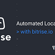 Automated Localization: Localazy ❤ Bitrise.io