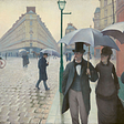 Paris Street; Rainy Day: Caillebotte’s Masterpiece Painting