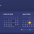 Token Distribution Calendar