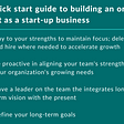 Start-up businesses (Part 2) — How to build your org chart