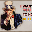 Support your country. Buy Bitcoin