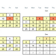Calendar Heat Maps in R with tidyverse