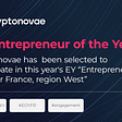 Cryptonovae joins EY “Entrepreneur of the Year France” Award Program