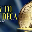 How to buy DECA, a very simple guide