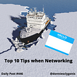 Daily Post #446 Top 10 tips for networking