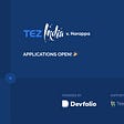TezIndia v. Harappa | Announcing a month-long Tezos Hackathon (Applications Open!)