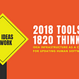 2018 Tools, 1820 Thinking