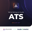 Atlas DEX is Listing on Huobi!