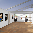 Make Your Metaverse: 3D Gallery Creation with Inverse Builder