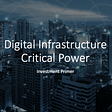 Powering Sustainable Digital Infrastructure