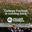 GameStop Stock Stumbles after EA announces the return of College Football Video Games