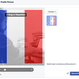 O perigo de colocar a foto de perfil com o filtro da bandeira francesa