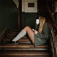 Girl on the steps