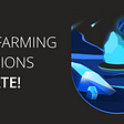 $ICE emissions farming update!