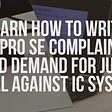 How to Sue IC System — Pro Se Complaint