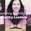 Announcing DoinGud Global Community Leaders