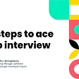 Tips to ace a job interview