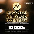 🎁Stacking competition, dedicated to the 3rd anniversary of the Crowdsale Network platform.