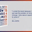 Highlights from the New Bill Gates Book on Climate Change