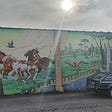 Mural Honors Sacred Animals of Tribe