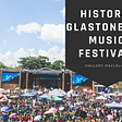 Historic Glastonbury Music Festival