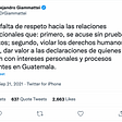 (Another) Network faking support to Guatemalan President