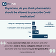 Should pharmacists be allowed to prescribe the Covid Pill?