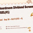 Bagels Finance DAO Boardroom Dividend Screenshot Share & Win BAGEL Event (#1)