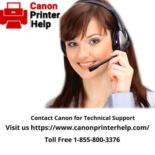 about contact us canon printer help