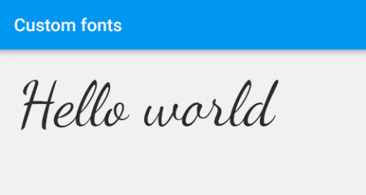 How To Use A Custom Font In A Flutter App By Suragch Medium