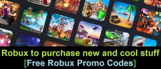 free roblox redeem codes for robux 2019