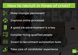 Recruitment in Times of Crisis — 6 Tips for Employers