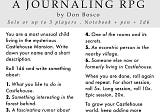 CASTLEHOUSE _____ Here’s a simple and fun journaling role-playing game for the home + classroom