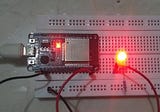 Blink the LED with ESP32
