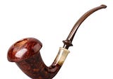 Classic Sherlock Holmes Calabash pipe