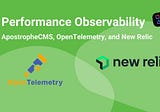 Observability — ApostropheCMS, OpenTelemetry, and New Relic