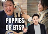 President of Korea Cares More About Puppies Than BTS Fans!