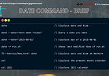 How to query the terminal to find a date — Date command — GoGoSoon