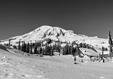 Winter, Paradise, Mount Rainier, Washington, 2017